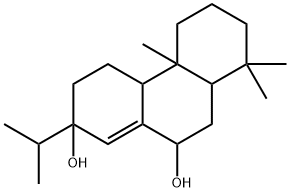 2,3,4,4a,4b,5,6,7,8,8a,9,10-Dodecahydro-4b,8,8-trimethyl-2-isopropylphenanthrene-2,10-diol 结构式