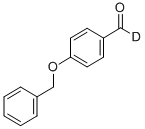 4-BENZYLOXYBENZALDEHYDE-ALPHA-D1 结构式