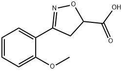 3-(2-methoxyphenyl)-4,5-dihydroisoxazole-5-carboxylic acid(SALTDATA: FREE)