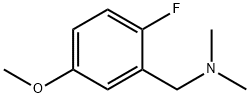 Benzenemethanamine, 2-fluoro-5-methoxy-N,N-dimethyl- (9CI) 结构式