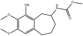 2,3-Dimethoxy-6-(methoxycarbonylamino)-6,7,8,9-tetrahydro-5H-benzocyclohepten-4-ol 结构式