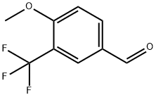 4-甲氧基-3-(三氟甲基)苯甲醛 结构式