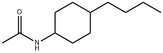 N-(4-BUTYLCYCLOHEXYL)ACETAMIDE 结构式