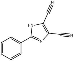 4,5-二氰基-2-苯基咪唑 结构式