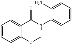 N-(2-aminophenyl)-2-methoxybenzamide 结构式