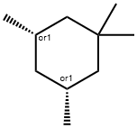 CIS-1,1,3,5-TETRAMETHYLCYCLOHEXANE 结构式