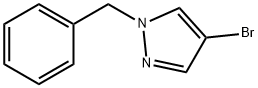 1-苄基-4-溴吡唑 结构式