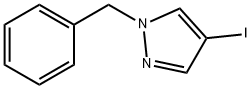 1-苄基-4-碘-1H-吡唑 结构式