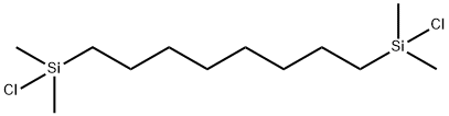 1,8-二(二甲基氯硅烷)辛烷 结构式