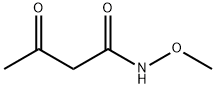 Butanamide, N-methoxy-3-oxo- (9CI) 结构式