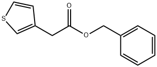 benzyl 3-thienylacetate 结构式