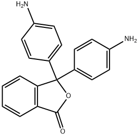 3,3-bis(4-aminophenyl)phthalide 结构式