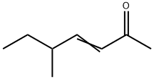 3-Hepten-2-one, 5-methyl- 结构式
