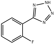 5-(2-氟苯基)-1H-四唑 结构式