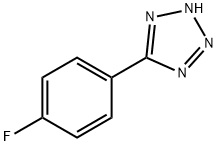 5-(4-氟苯基)-1H-四唑 结构式