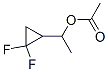 Cyclopropanemethanol, 2,2-difluoro-alpha-methyl-, acetate (9CI) 结构式