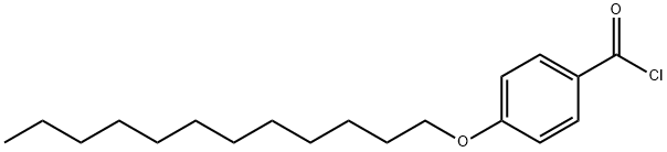 4-十二烷氧基苯甲酰氯 结构式