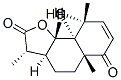 Naphtho(1,2-b)furan-2,6(3H,4H)-dione, 3a,5,5a,9,9a,9b-hexahydro-9-hydr oxy-3,5a,9-trimethyl-, (3S,3aS,5aR,9R,9aS,9bS)- 结构式