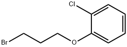 1-(3-溴丙氧基)-2-氯苯 结构式