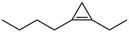 1-Butyl-2-ethyl-1-cyclopropene 结构式