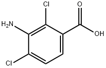 Benzoic acid, 3-amino-2,4-dichloro- (7CI,9CI) 结构式