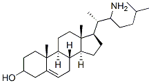 22-aminocholesterol 结构式