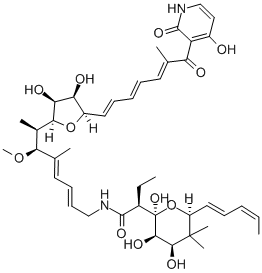莫西霉素 结构式