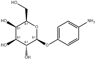 对氨基苯基-BETA-D-半乳糖苷 结构式