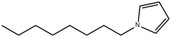 1-正辛基吡咯 结构式