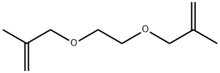 3,3'-[1,2-ethanediylbis(oxy)]bis[2-methylpropene] 结构式