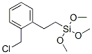 1-TRIMETHOXYSILYL-2-(P,M-CHLOROMETHYL)PHENYLETHANE 结构式