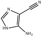 5-氨基-1H-咪唑-4-甲腈 结构式