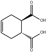 (1R,2R)-1,2,3,6-Tetrahydrophthalic acid 结构式