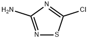 5-氯-1,2,4-噻二唑-3-胺 结构式