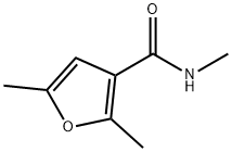 3-Furancarboxamide,  N,2,5-trimethyl- 结构式