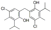 6,6'-methylenebis(4-chloro-2-isopropyl-m-cresol) 结构式