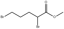 2,5-二溴戊酸甲酯 结构式