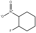 Cyclohexane, 1-fluoro-2-nitro- (9CI) 结构式