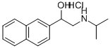 盐酸丙萘洛尔 结构式