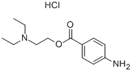 盐酸普鲁卡因 结构式