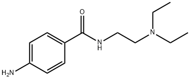 普鲁卡因胺 结构式