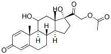 PrednisoloneAcetate 结构式