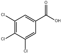 3,4,5-三氯苯甲酸 结构式