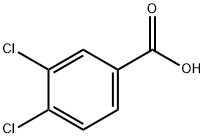 3,4-二氯苯甲酸 结构式