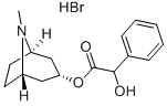 氢溴酸后马托品 结构式