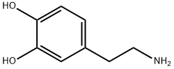 2-(3,4-二羟基苯基)乙胺 结构式
