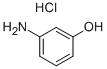 3-氨基酚 盐酸盐 结构式
