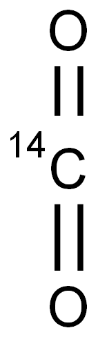 CARBON DIOXIDE, [14C] 结构式