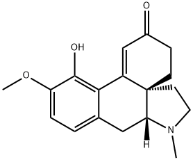 (4aS,7aR)-3,4,6,7,7a,8-Hexahydro-12-hydroxy-11-methoxy-7-methyldibenz[d,f]indol-2(5H)-one 结构式