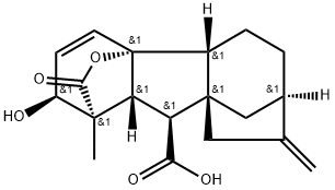赤霉素 A7 结构式